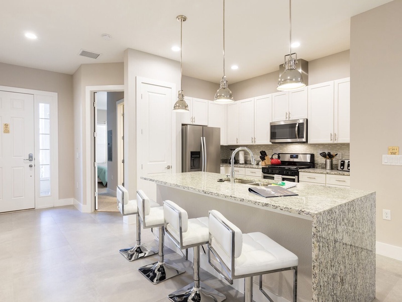 Our Kitchens are fully equipped!