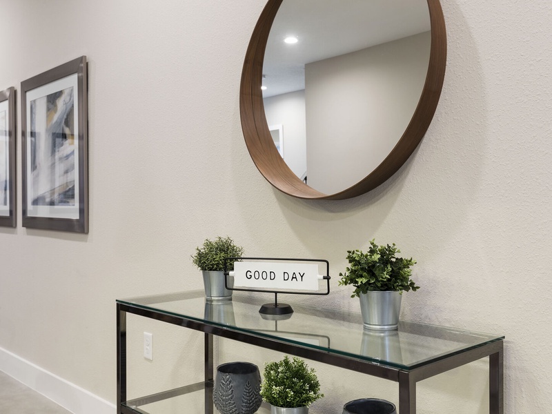Tasteful decor!