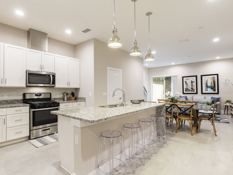 Our Kitchens are fully equipped!