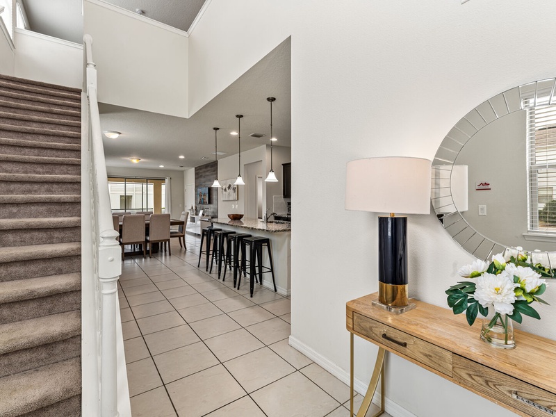 The house features open-concept spaces, perfect for enjoying with family.