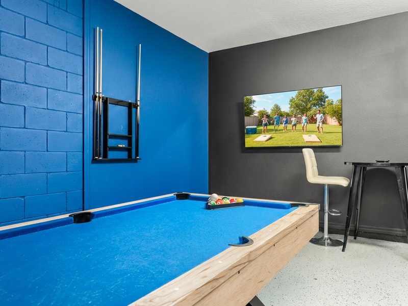 In need of more entertainment? How about a game of pool or a round of ping pong?