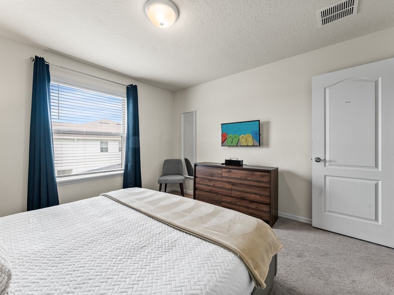 Each bedroom is equipped with its own TV, ensuring comfort for everyone.