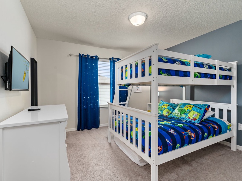 Each bedroom is equipped with its own TV, ensuring comfort for everyone.