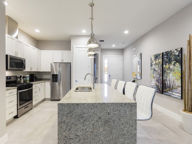 Our Kitchens are fully equipped!