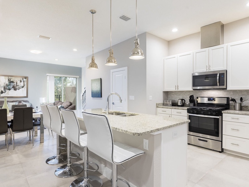 Our Kitchens are fully equipped!
