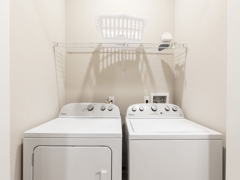 Need to wash? You have it all inside the home!