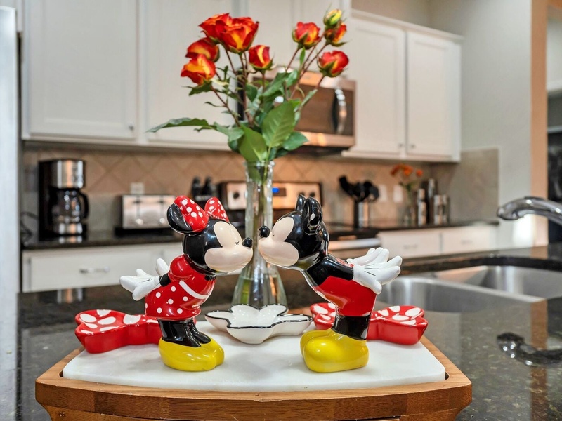 Tasteful decor!