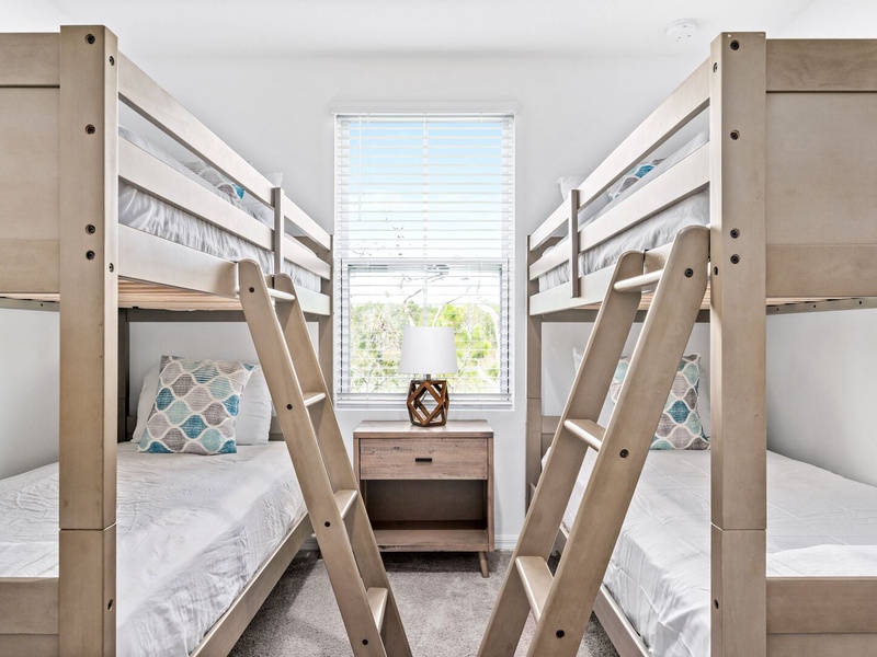 Rest in our high quality beds after a long day at the parks.