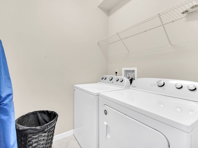 Need to wash? You have it all inside the home!
