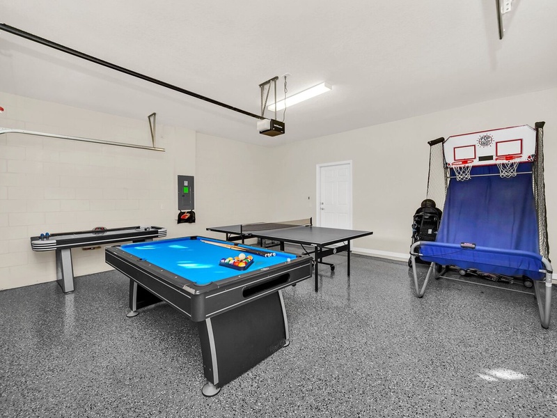 Fun for everyone in our spacious game room!