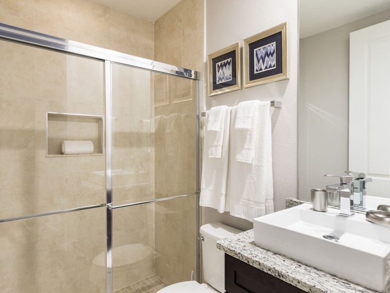Beautiful high quality Bathrooms!