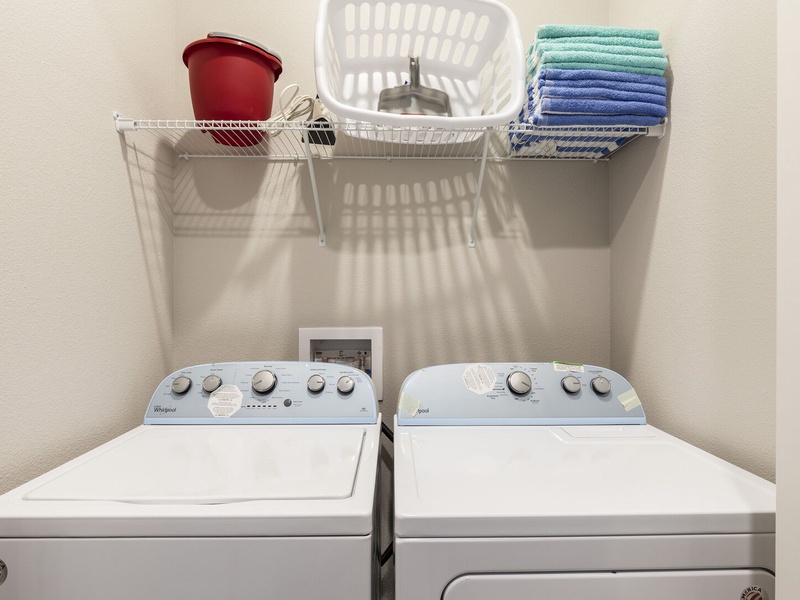 Need to wash? You have it all inside the home!