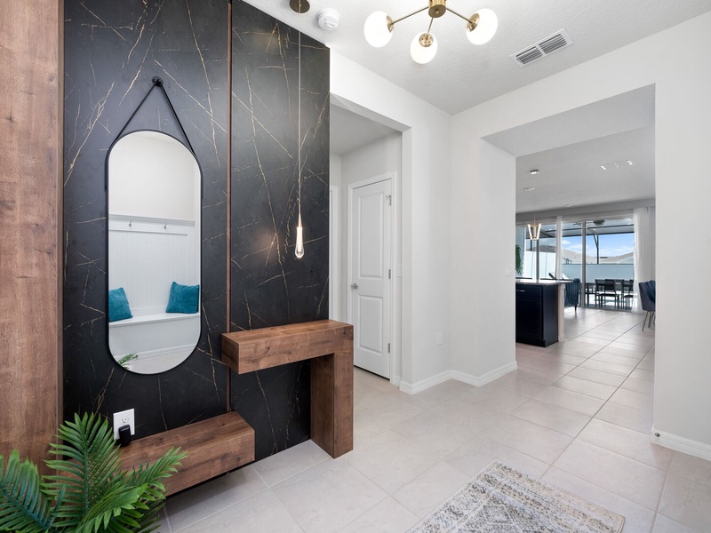 Each corner of the house has been styled to be modern but yet inviting for your convenience.