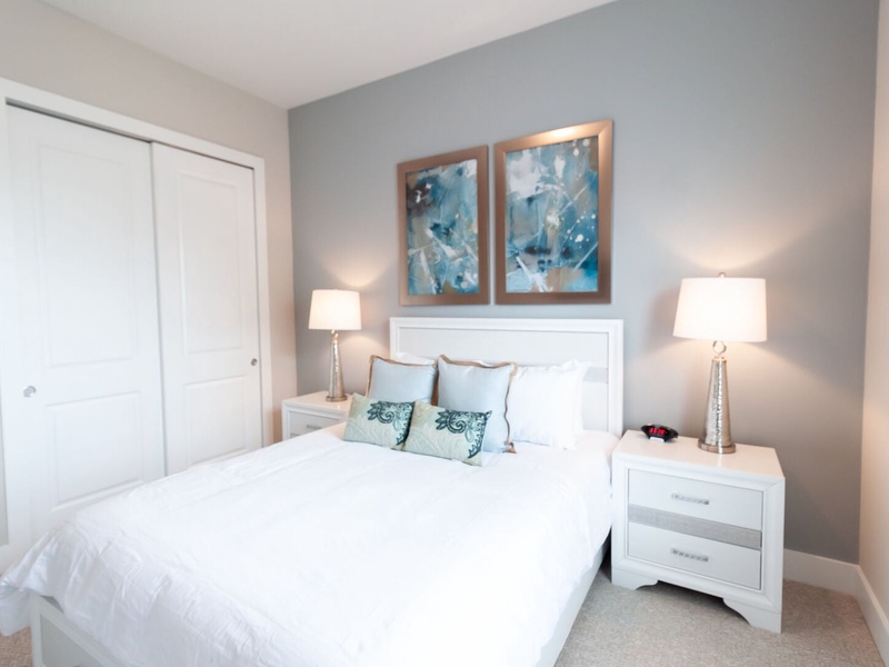 Rest in our High Quality beds, right after a long day in the parks!
