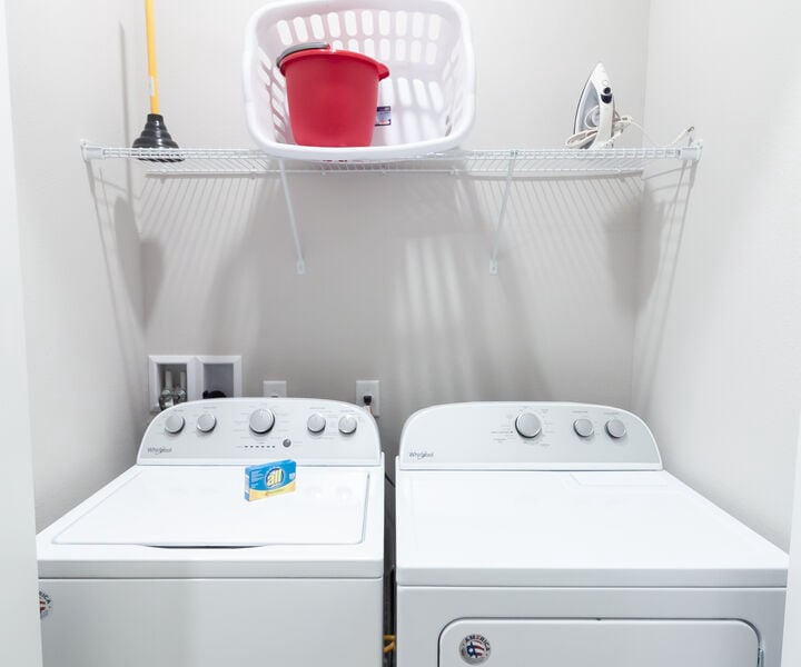 Need to wash? You have it all inside the home!