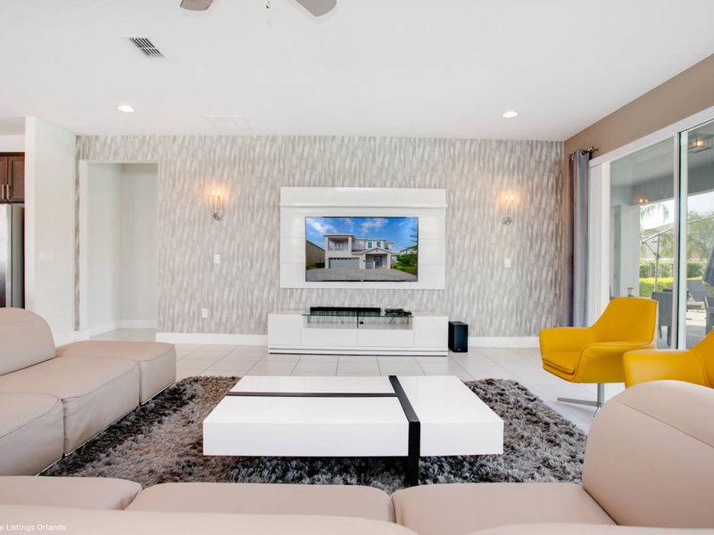There is plenty of space to gather, relax and enjoy quality time together.
