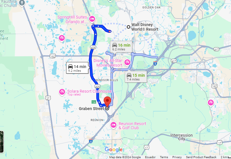 Located just a 15-minute drive from Orlando's top attractions.