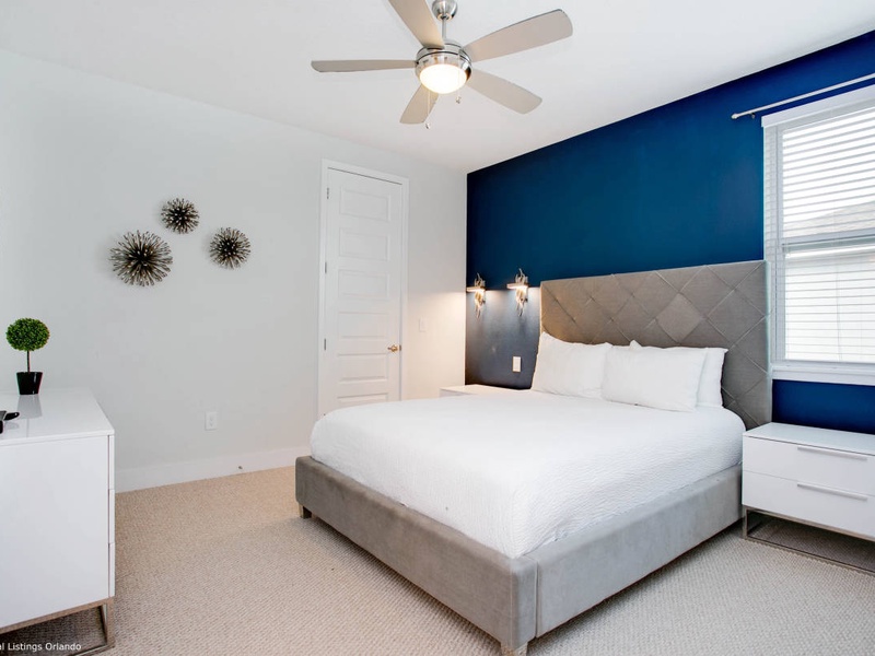 Rest in our High Quality beds, right after a long day in the parks!