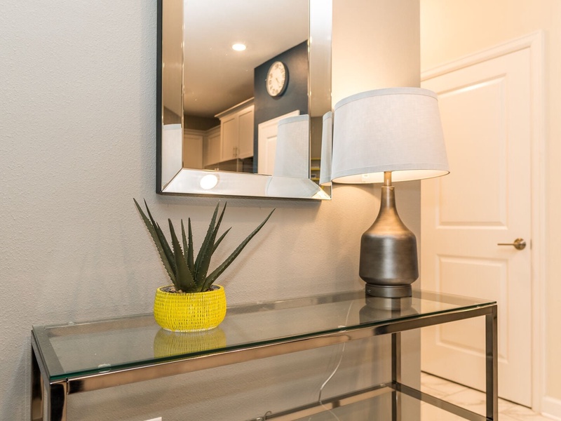 Tasteful decor!