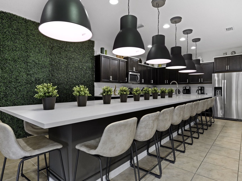 Enough space for you to enjoy your meals with your family.