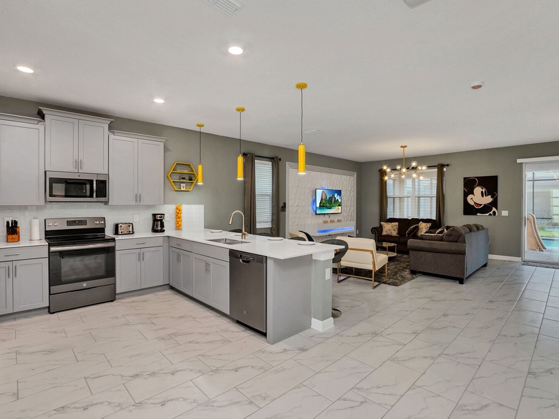 Our Kitchens are fully equipped.