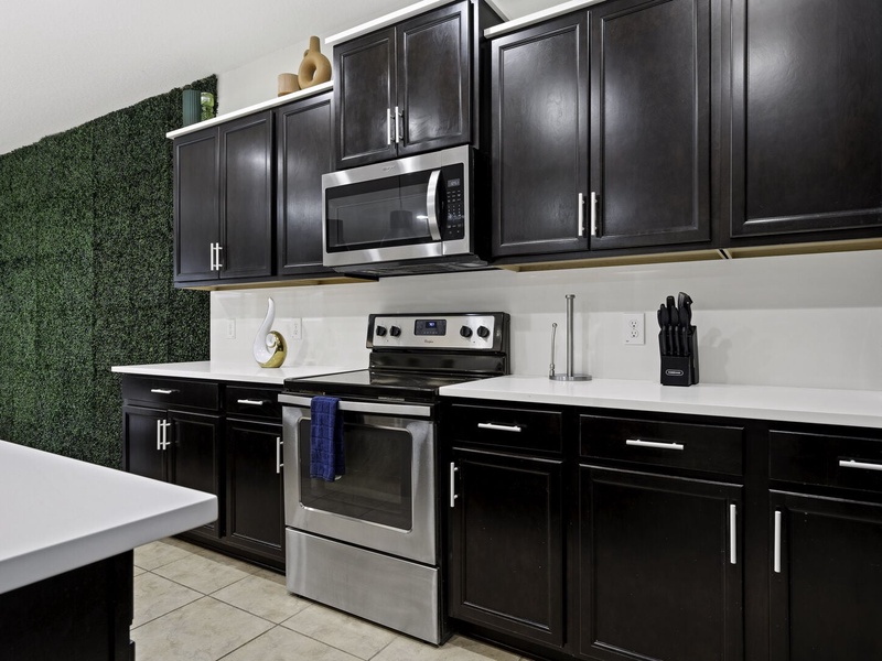 Fully equipped kitchens!