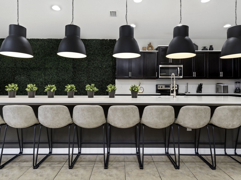 Enough space for you to enjoy your meals with your family.