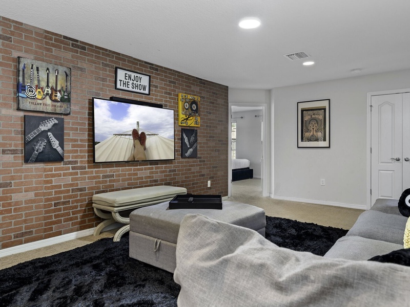 There is plenty of space to gather, relax, and enjoy quality time together.
