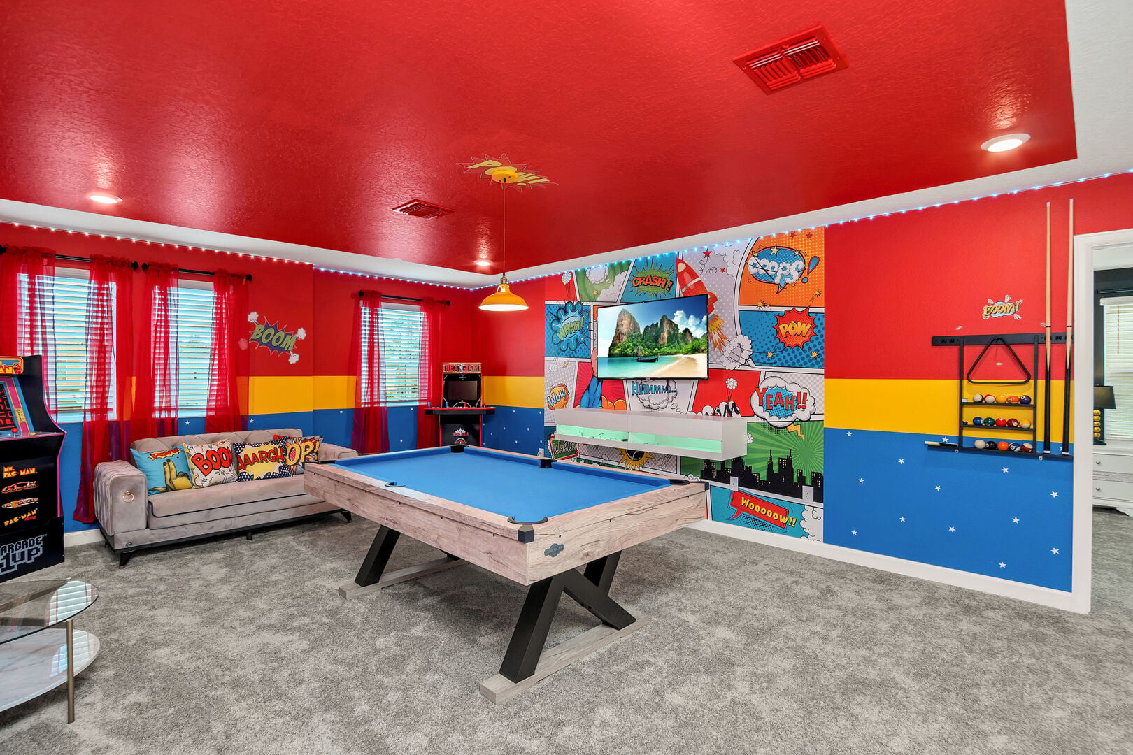 Fun for everyone in our spacious game room!