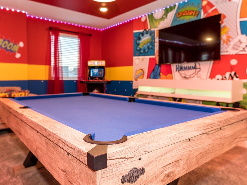Fun for everyone in our spacious game room!