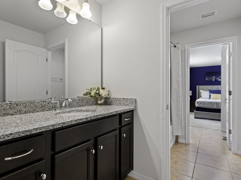Beautiful high quality bathrooms.
