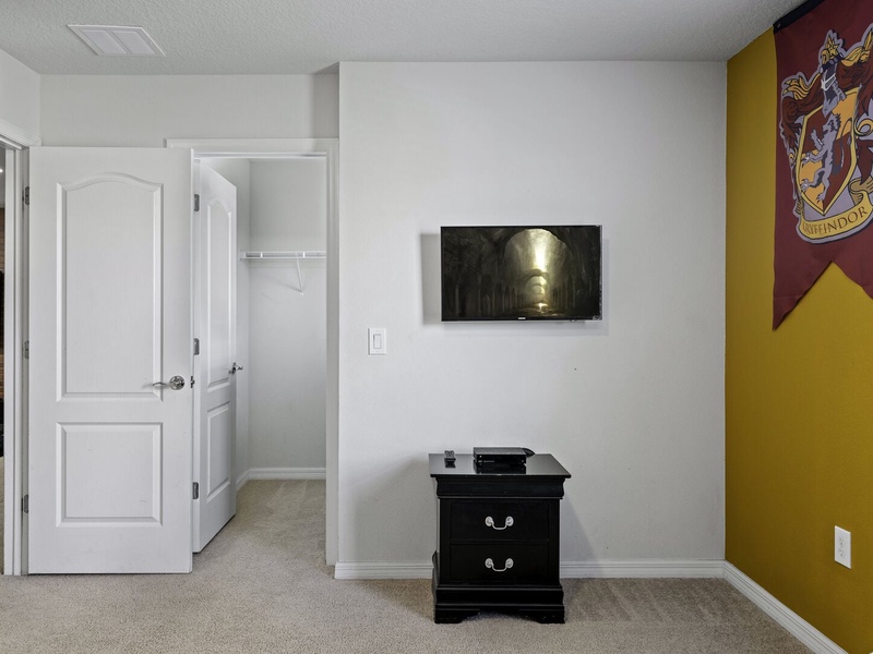 Each bedroom comes with its own TV for your convenience.