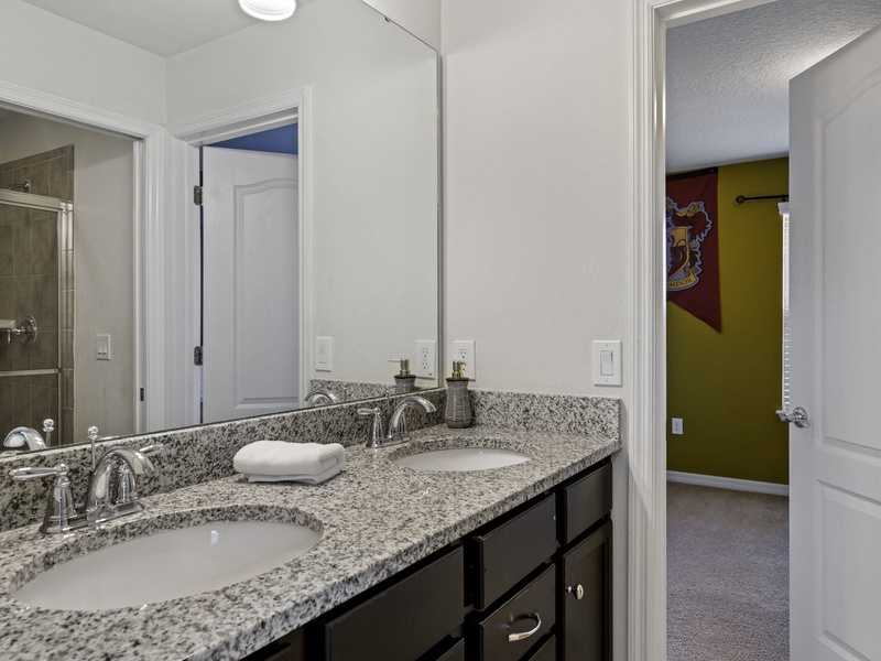 High quality bathrooms.