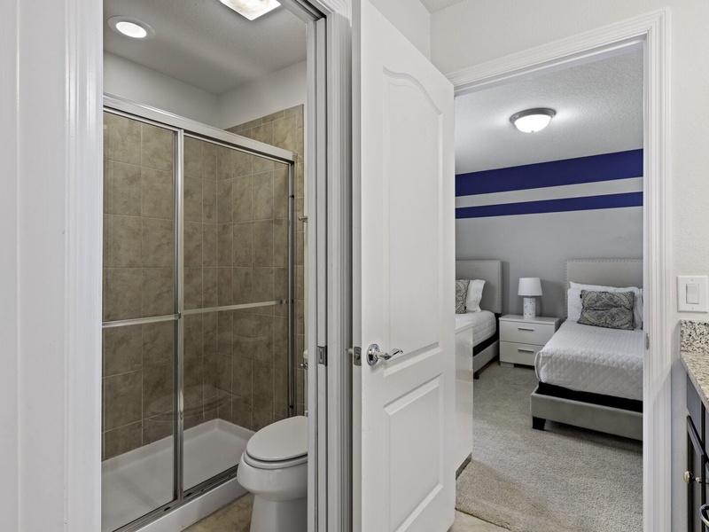 Beautiful high quality bathrooms.