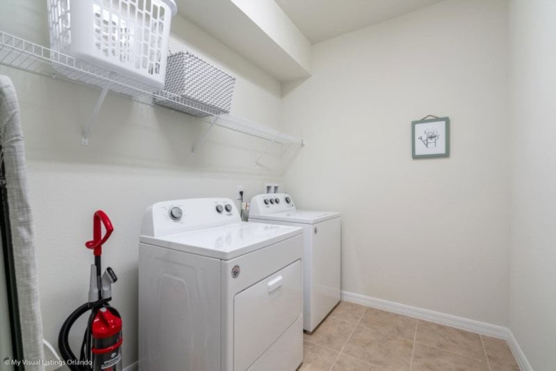 Need to do laundry? There is a waher and dryer at the unit.