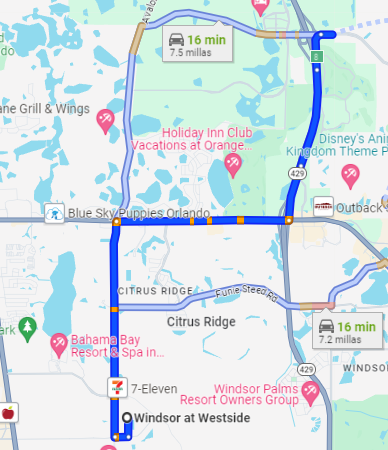 Located just a 20-minute drive from Orlando's top attractions.