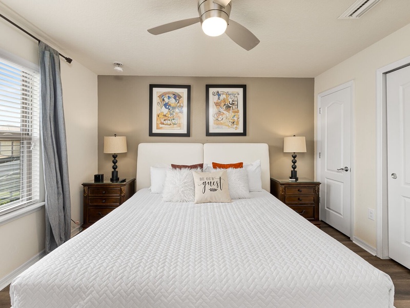 Rest comfortably in our high-quality beds.