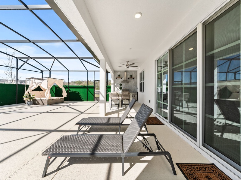Enjoy the Florida sun outside by the pool!