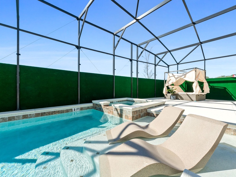 Enjoy the Florida sun outside by the pool!