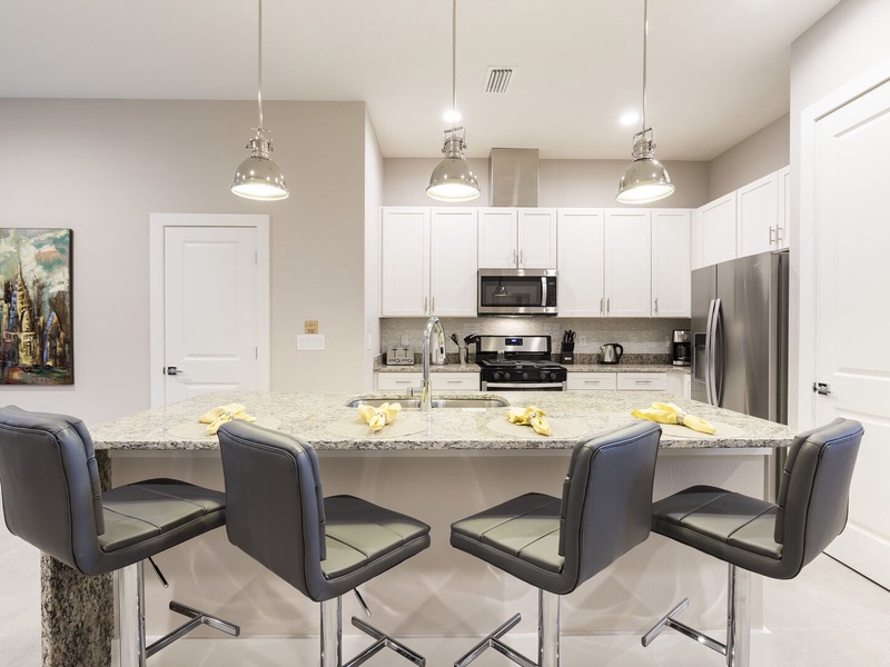 Our Kitchens are fully equipped!