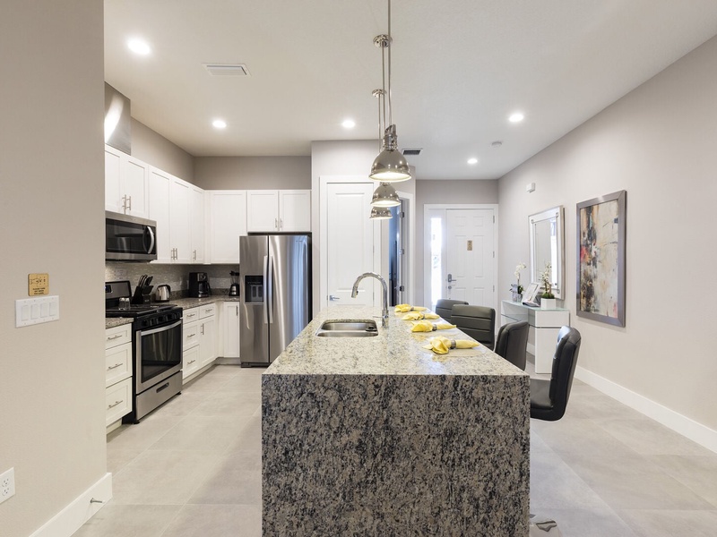 Our Kitchens are fully equipped!