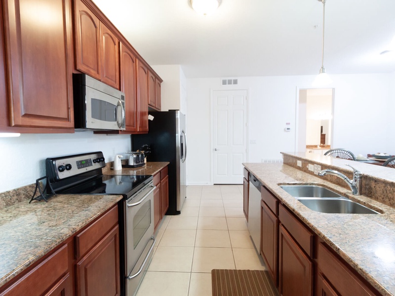 Our Kitchens are fully equipped!