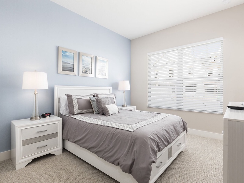 Rest in our High Quality beds, right after a long day in the parks!