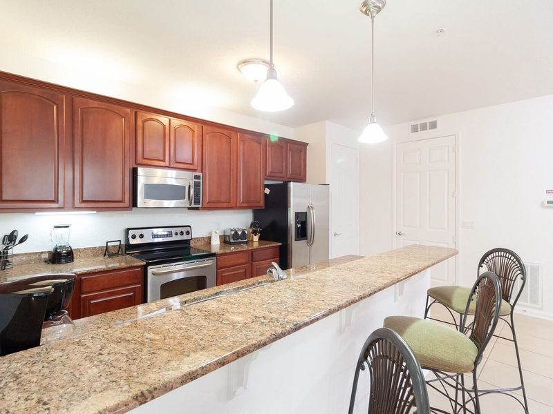 Our Kitchens are fully equipped!