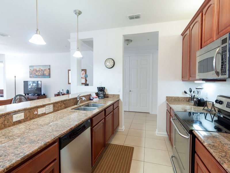 Our Kitchens are fully equipped!