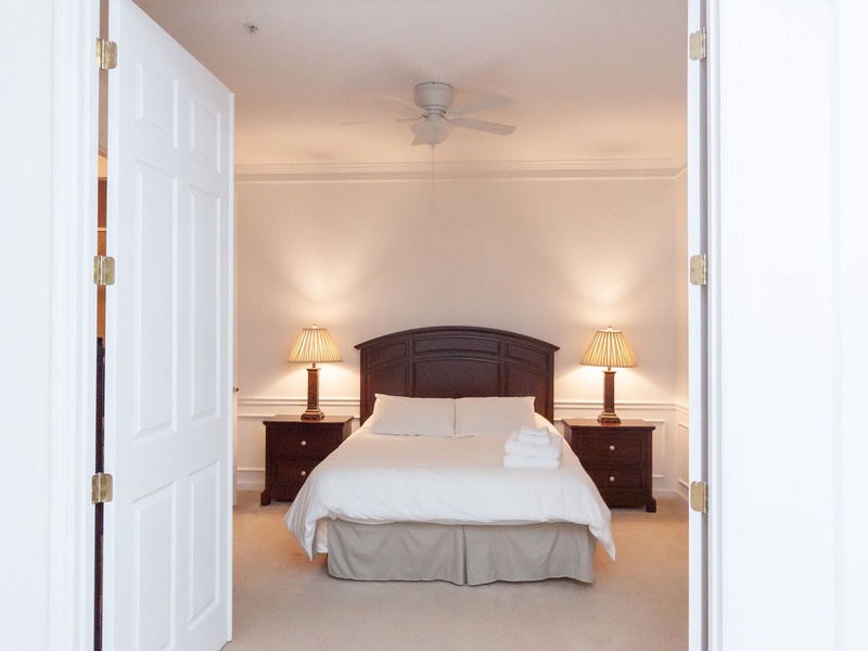 Rest in our High Quality beds, right after a long day in the parks!