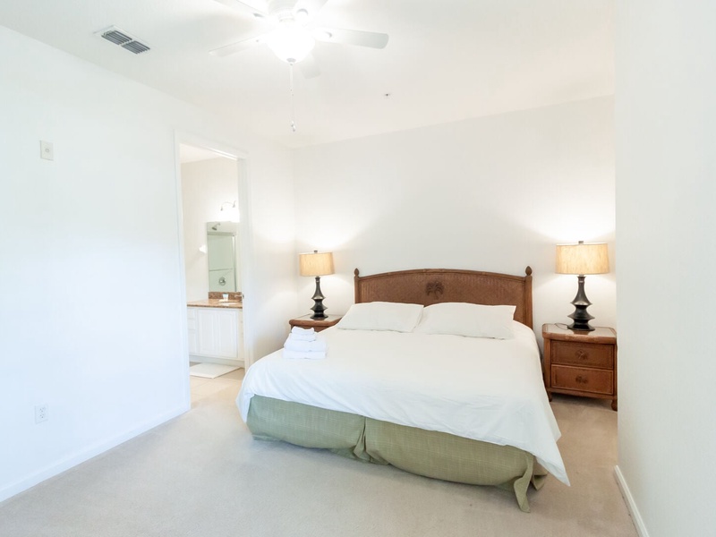 Rest in our High Quality beds, right after a long day in the parks!