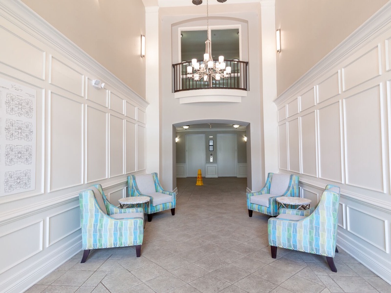 Super stylish hall!