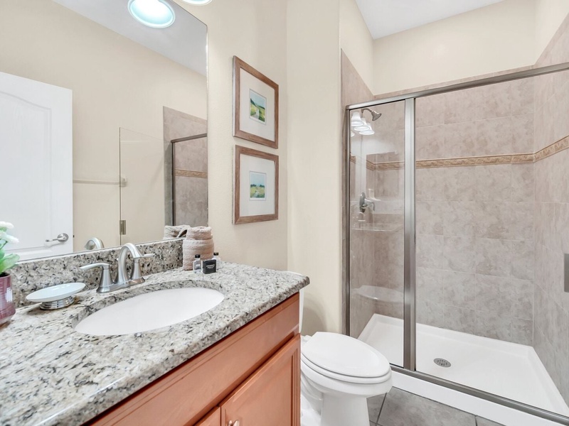 High-quality bathrooms.