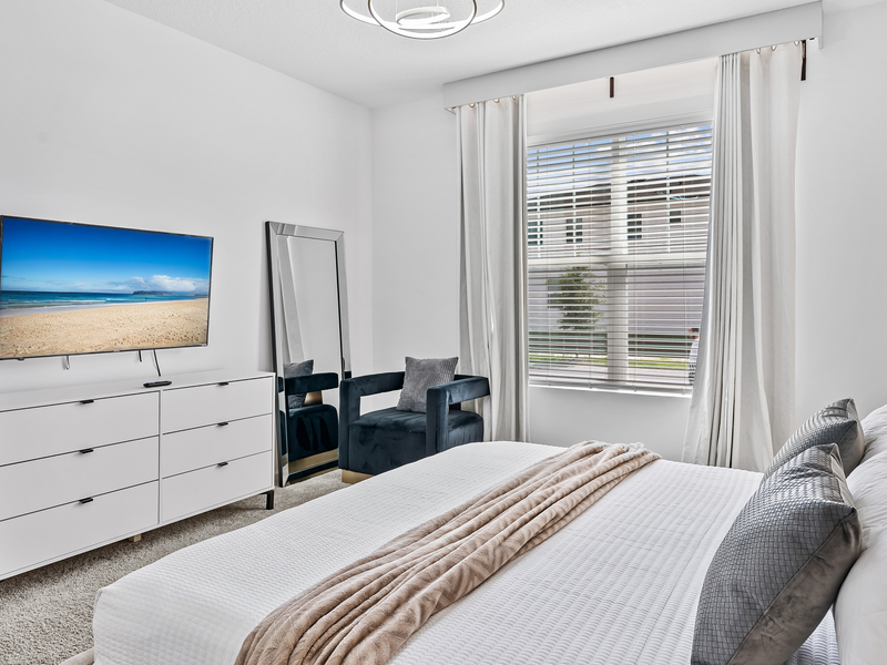 Every bedroom features its own TV for added comfort and convenience.